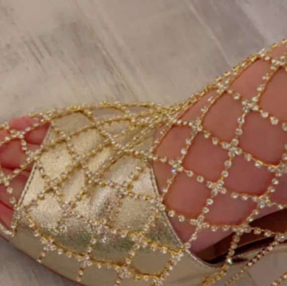 Jimmy Choo Ankle Rhinestone Jewelry, over shoes jewelry - Picture 4 of 4